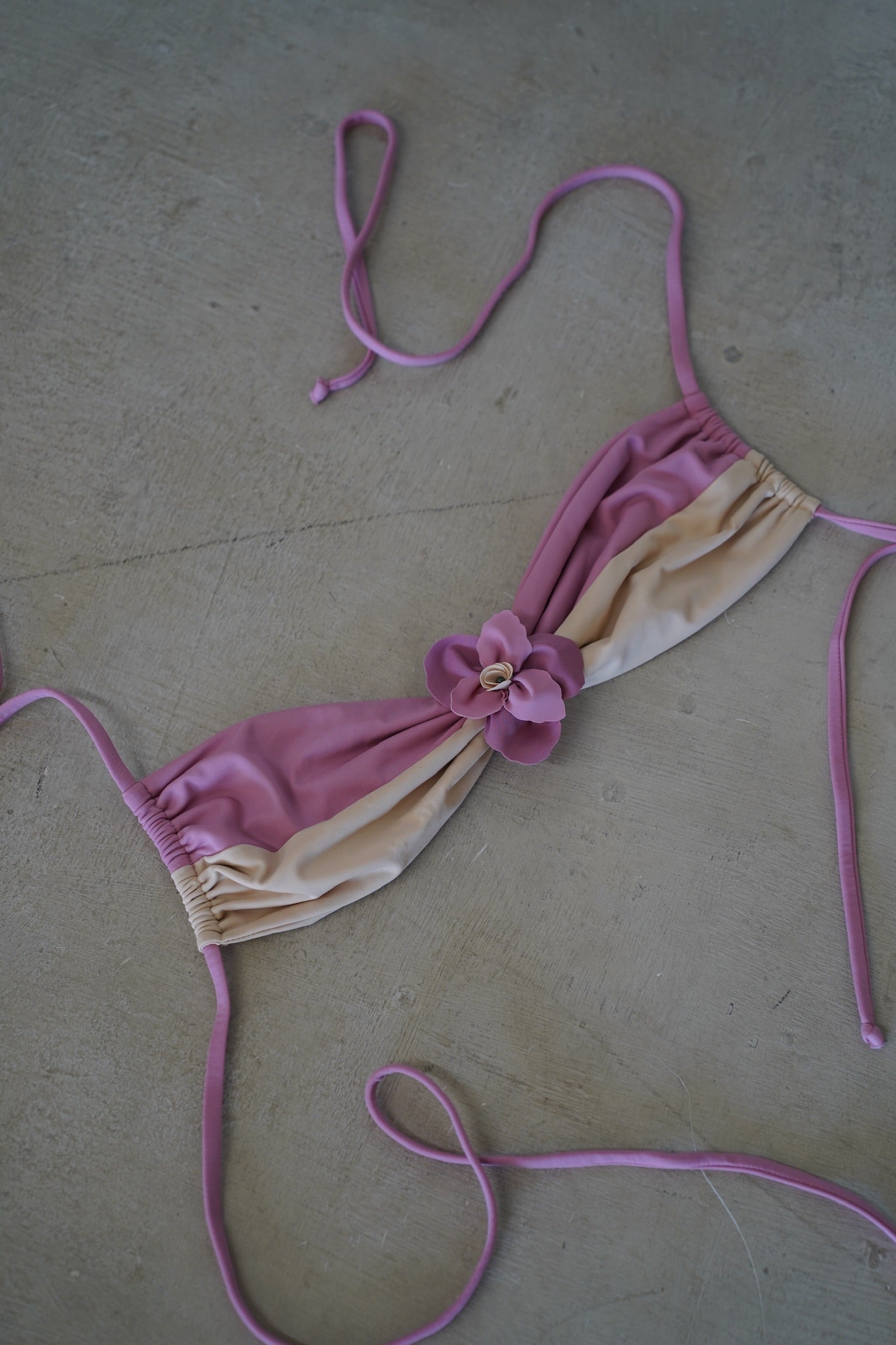 Flor Top – Rosa Sol